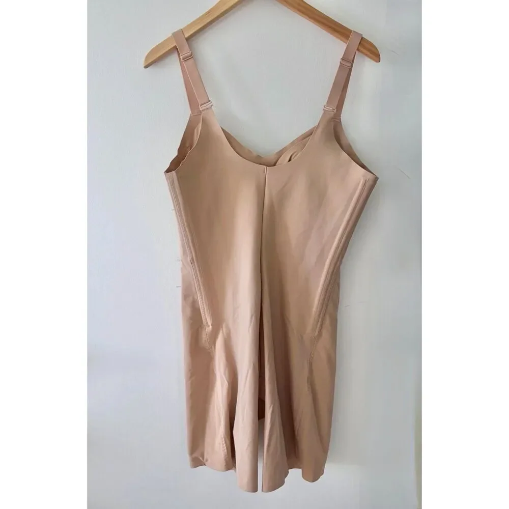 NWOT Honeylove Mid-Thigh Sleeveless Sculpt Compression Bodysuit Womens 2X